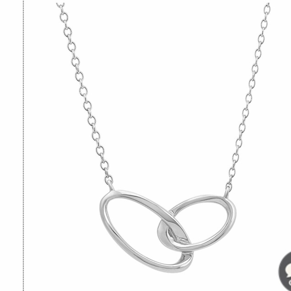 Shane Co silver necklace